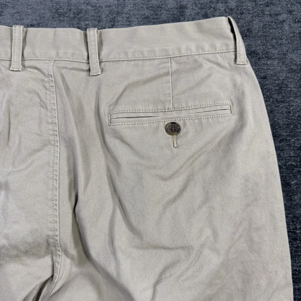 J Crew Chino Pants Mens‎ Size 33x30 Khaki Flex Sutton Stretch Casual Classic
